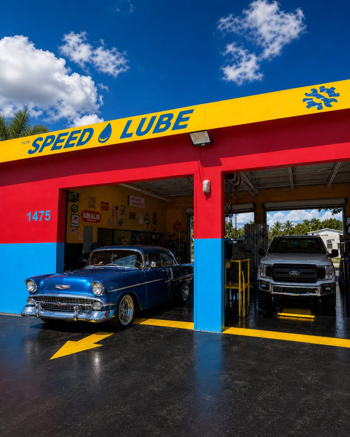 Premium synthetic oil products at Speed Lube